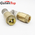 Gutentop High Quality 1/2 to 4 Inch Durable Professional Ball Type Brass Vertical Spring Check Valve